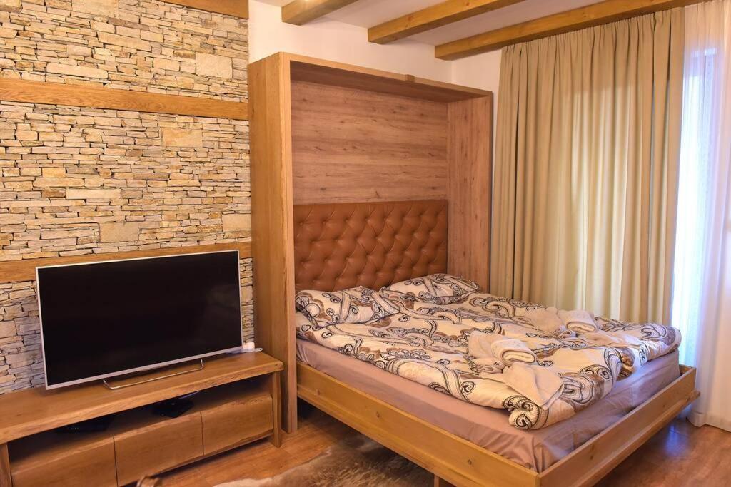 Луксозен, Светъл Апартамент В Банско, Близо До Лифт Bansko Exterior foto